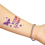 Branded Glitter Tattoos