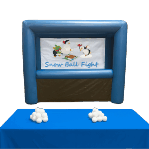 Snow Throw Inflatable Game